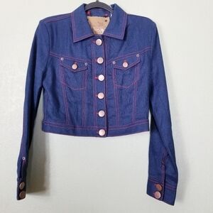 G.E.T. LINEN BUTTON FRONT JACKET